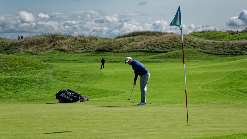 Long putt en montée